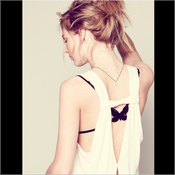 Free People White Message To Malibu Tank - Picture 3 of 6